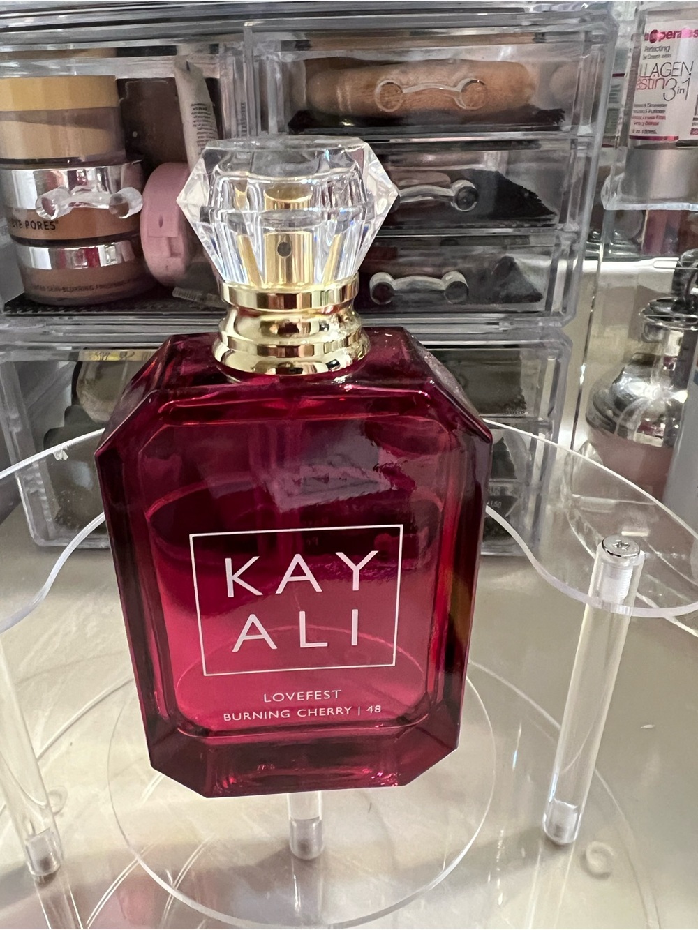 Kayali Lovefest Burning Cherry Eau de Parfum - Deep Cherry Red 100ml